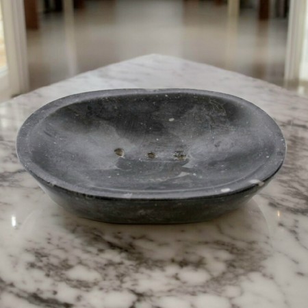 Sort marmor (Såpeholder i stein)