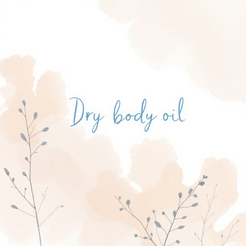 Dry body oil