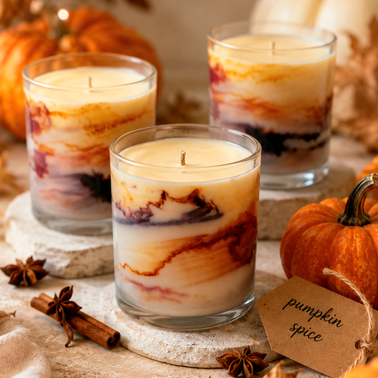 Pumpkin Spice | Marble Duftlys